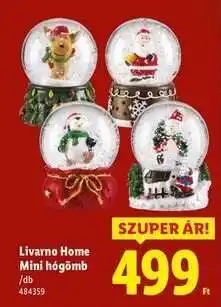 Lidl Livarno Home Mini hógömb ajánlat