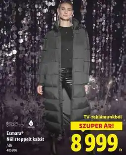 Lidl ESMARA Női steppelt kabát ajánlat