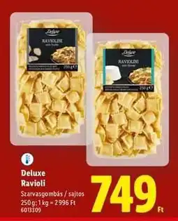 Lidl Deluxe Ravioli ajánlat