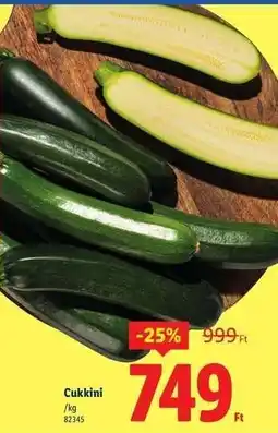 Lidl Cukkini ajánlat