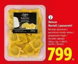 Lidl Deluxe Ravioli / panzerotti ajánlat