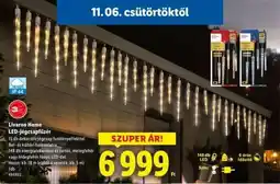 Lidl LIVARNO HOME LED-jégcsapfüzér ajánlat