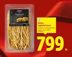 Lidl Deluxe Tagliolini tészta ajánlat