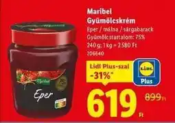 Lidl Maribel Gyümölcskrém ajánlat