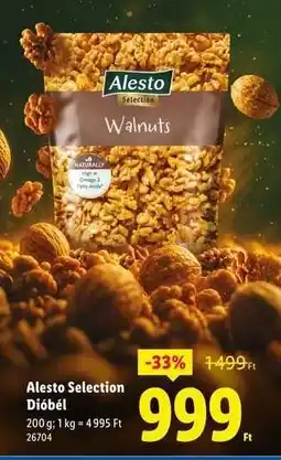 Lidl ALESTO SELECTION Dióbél ajánlat
