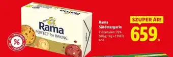 Lidl RAMA Sütőmargarin ajánlat