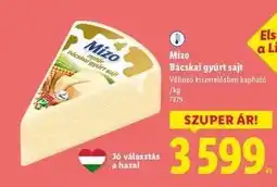 Lidl MIZO Bácskai gyúrt sajt ajánlat