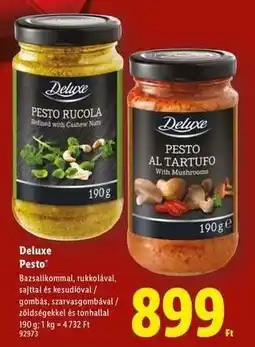 Lidl DELUXE Pesto ajánlat