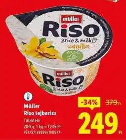 Lidl MÜLLER Riso tejberizs ajánlat