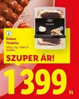 Lidl Deluxe Tiramisu ajánlat