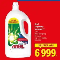 Lidl ARIEL Folyékony mosószer ajánlat