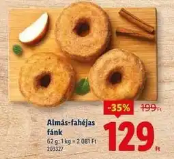 Lidl Almás-fahéjas fánk ajánlat