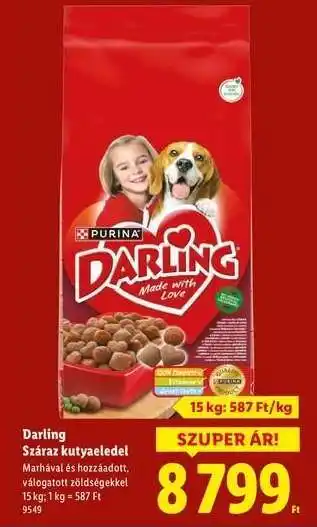 DARLING Száraz kutyaeledel