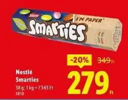 Lidl Nestlé Smarties ajánlat