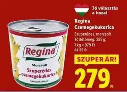 Lidl Regina Csemegekukorica ajánlat