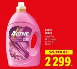 Lidl ACTIVE Öblítő ajánlat