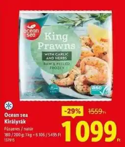 Lidl Ocean Sea Királyrák ajánlat