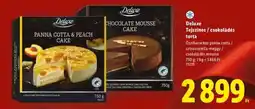 Lidl DELUXE Tejszínes- / csokoládés torta ajánlat