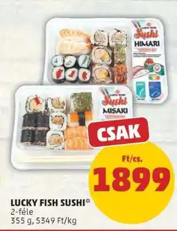PENNY LUCKY FISH SUSHI ajánlat