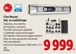 Lidl Cien Beauty Haj- és szakállvágó ajánlat