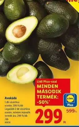 Lidl Avokádó ajánlat