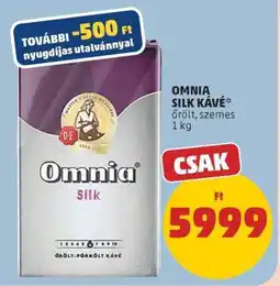 PENNY Omnia Silk Kávé ajánlat