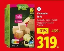 Lidl Vemondo Tofu ajánlat