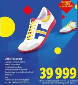 Lidl Lidl x Tisza cipő ajánlat
