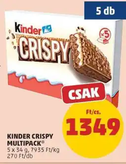 PENNY KINDER CRISPY MULTIPACK ajánlat