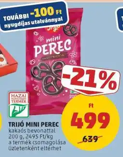 PENNY TRIJÓ MINI PEREC ajánlat