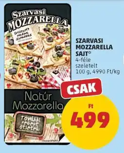 PENNY Szarvasi Mozzarella sajt ajánlat