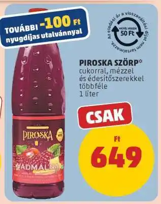 PENNY Piroska Szörp ajánlat