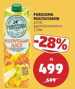 PENNY Purissima Multivitamin ajánlat