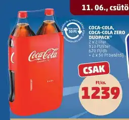 PENNY Coca-Cola, Coca-Cola Zero Duopack ajánlat