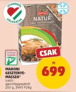 PENNY MARONI GESZTENYEMASSZA ajánlat