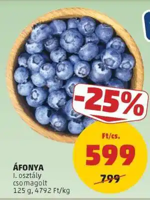 PENNY Áfonya ajánlat