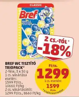 PENNY Bref WC Tisztító Triopack ajánlat