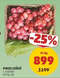 PENNY Piros szőlő ajánlat