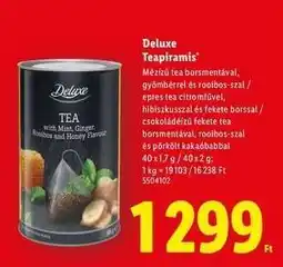 Lidl DELUXE Teapiramis ajánlat