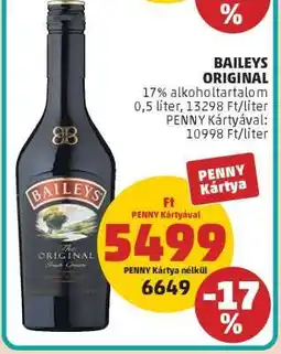 PENNY Baileys Original ajánlat