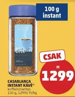 PENNY CASABLANCA INSTANT KÁVÉ ajánlat