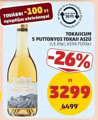 PENNY Tokajicum 5 Puttonyos Tokaji Aszú ajánlat
