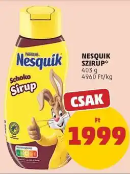 PENNY NESQUIK Szirup ajánlat