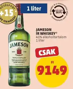 PENNY JAMESON Ír whiskey ajánlat