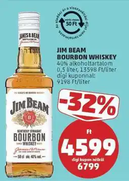 PENNY JIM BEAM Bourbon whiskey ajánlat