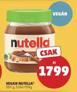 PENNY VEGAN NUTELLA ajánlat