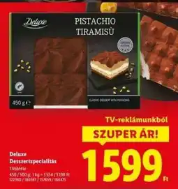 Lidl DELUXE Desszertspecialitás ajánlat