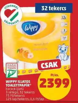 PENNY Wippy Illatos Toalettpapír ajánlat