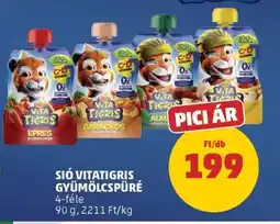 PENNY Sió Vitatigris gyümölcspüré ajánlat