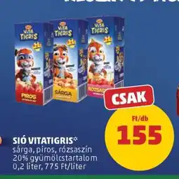 PENNY Sió Vitatigris ajánlat